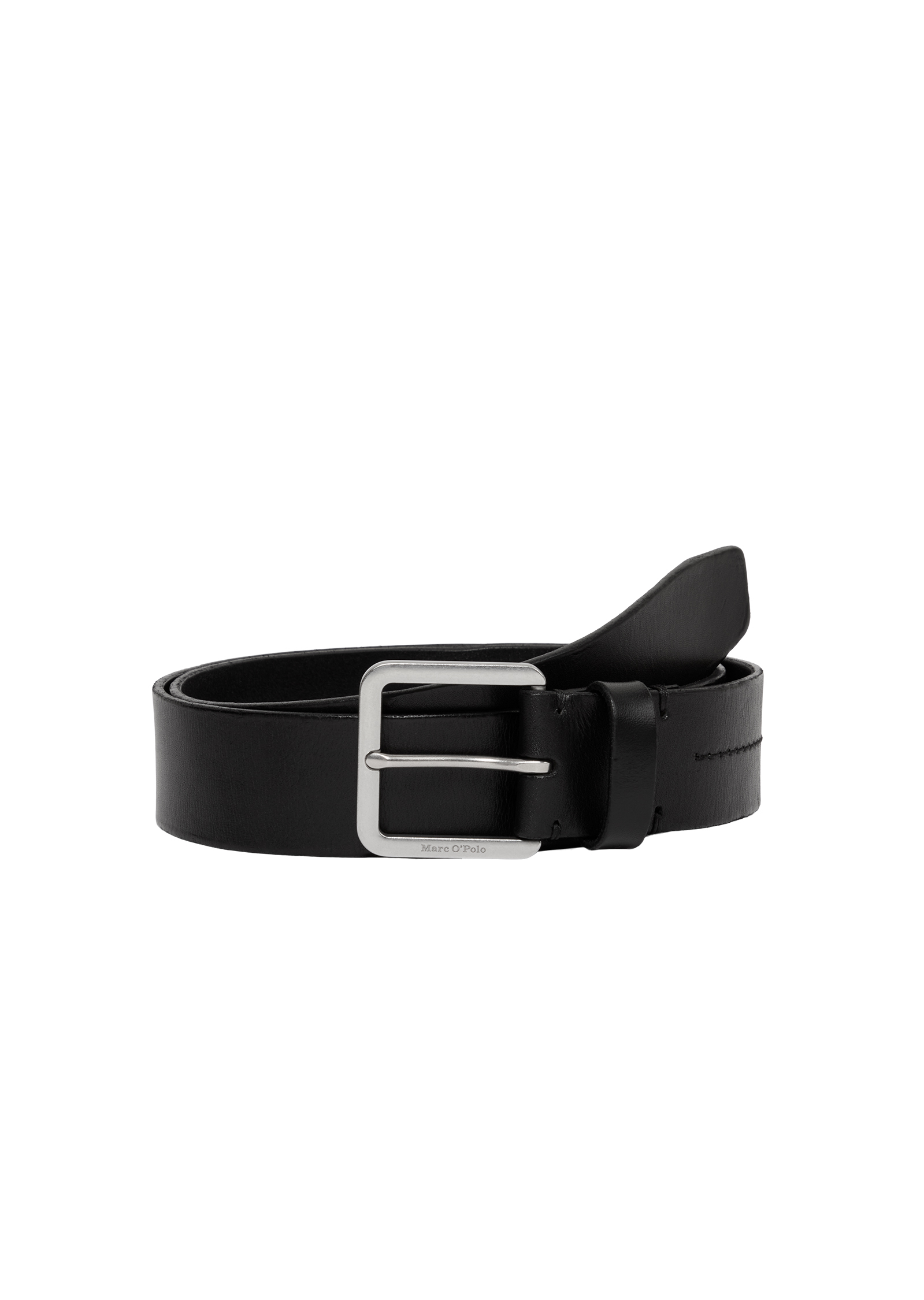 Ceinture modèle Ian en cuir de vachette robuste, MARC O'POLO