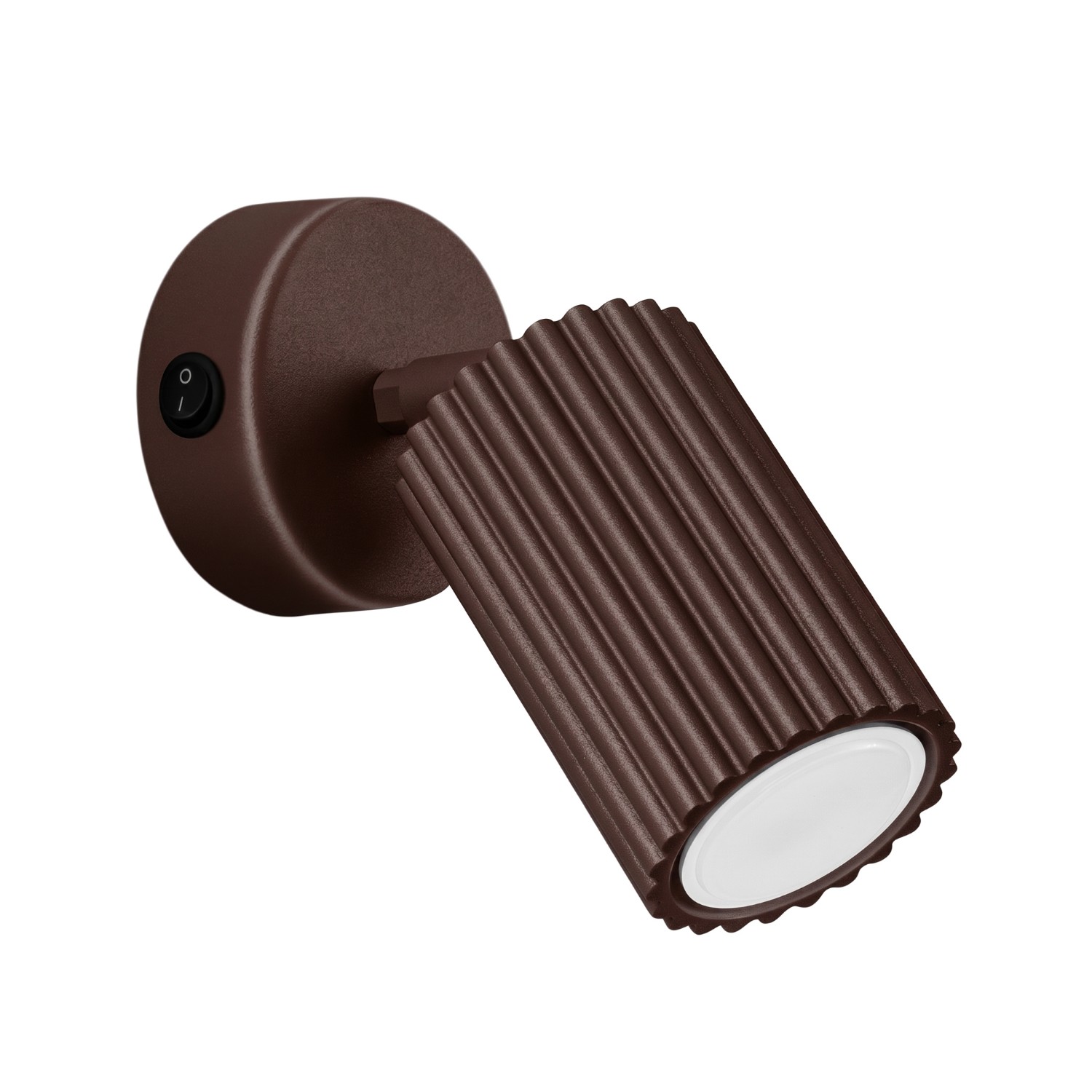 Applique murale Aluminium Marron GU10 1 KARBON, EDEN