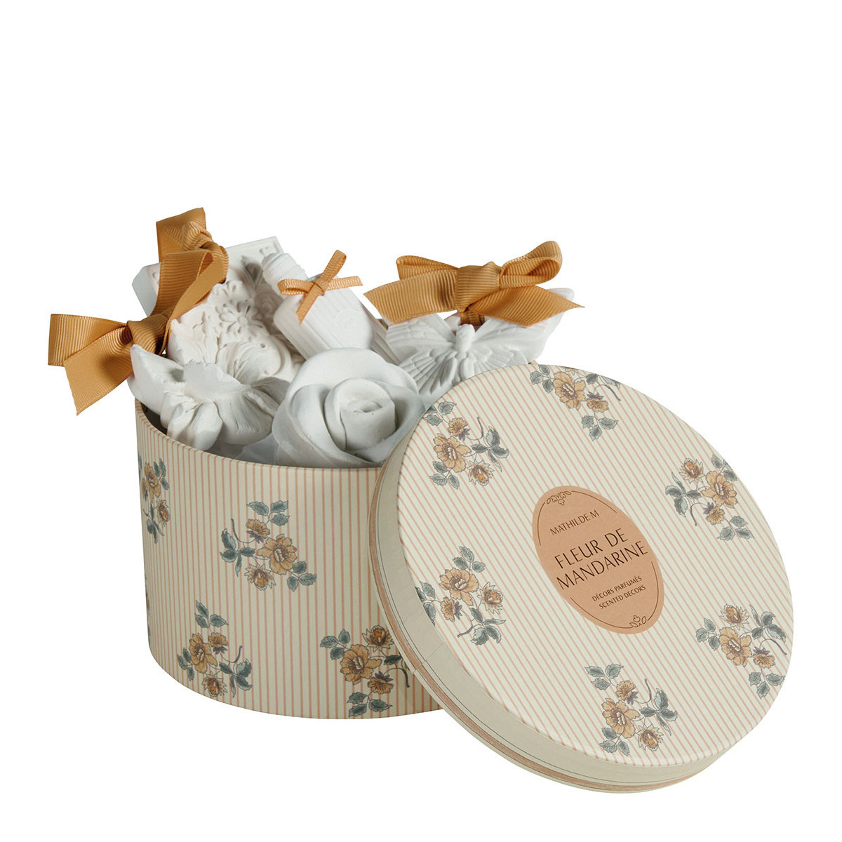 Coffret de 5 décors parfumés - Fleur de Mandarine, MATHILDE M