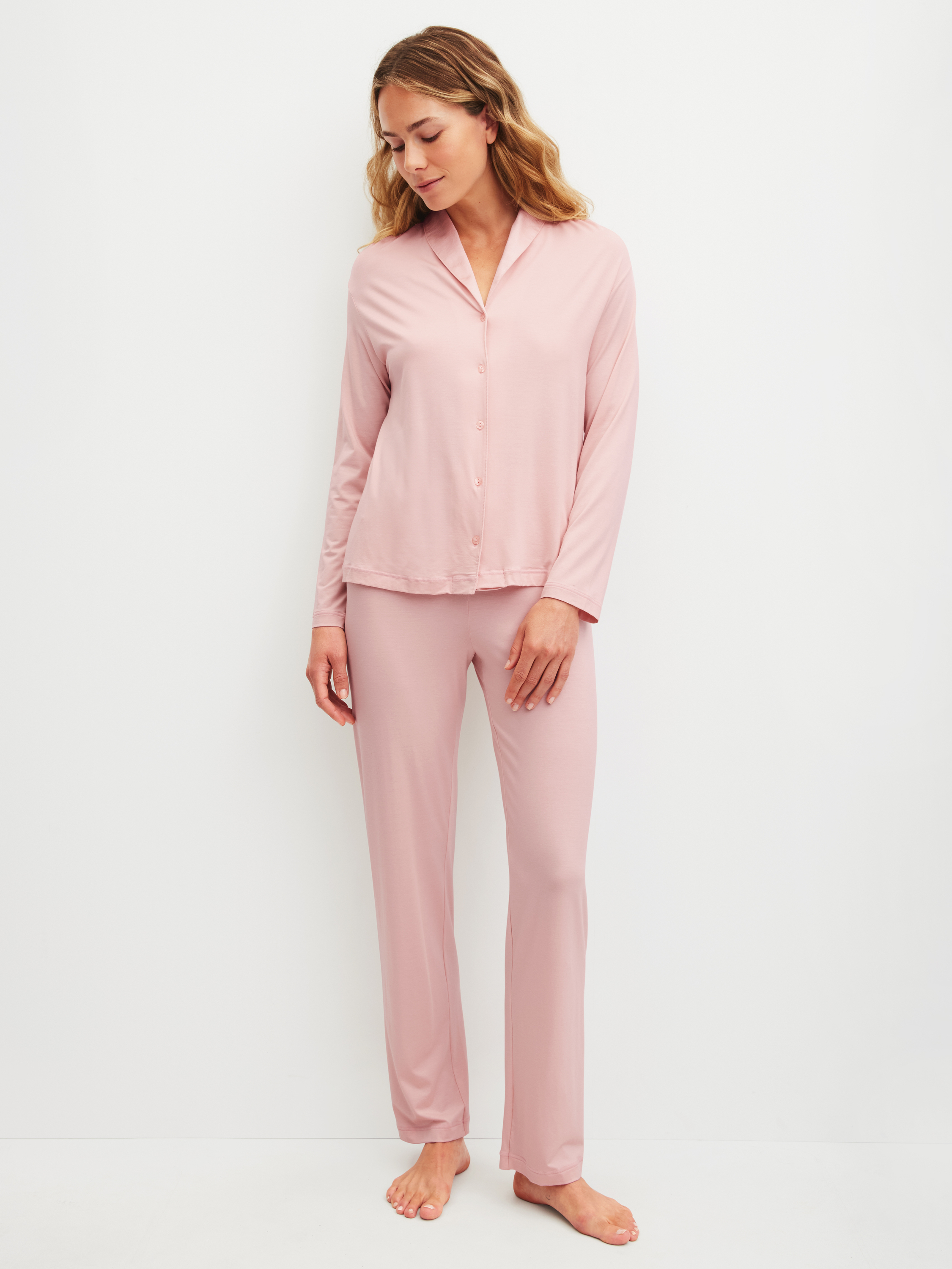 Pyjama à boutons manches longues Modal BALANCING DREAMS, CALIDA