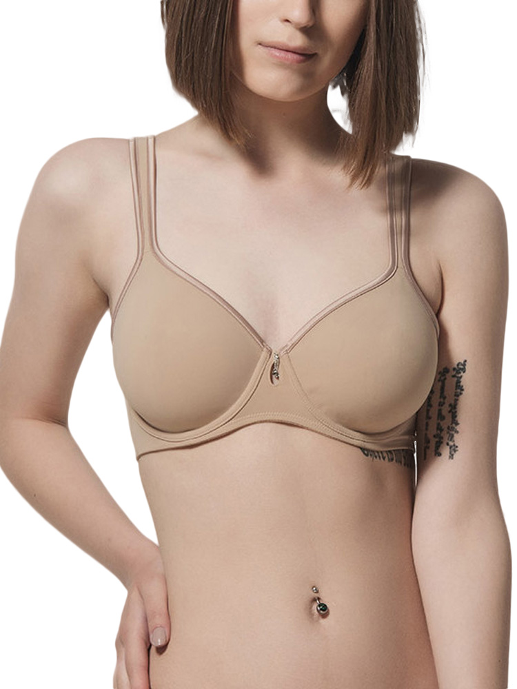 Soutien-gorge minimiseur balconnet Secret Sense peau, LUNA SPLENDIDA