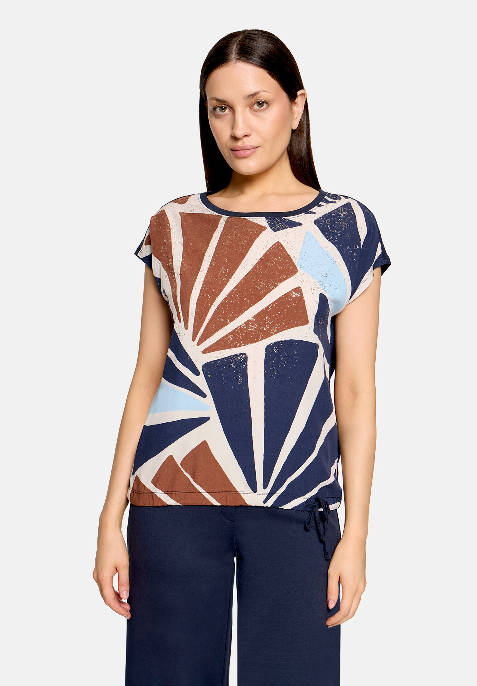 T-shirt patchwork à imprimé, BETTY & CO