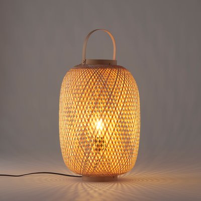 Lámpara de mesa de bambú tejido H50 cm, Katia LA REDOUTE INTERIEURS