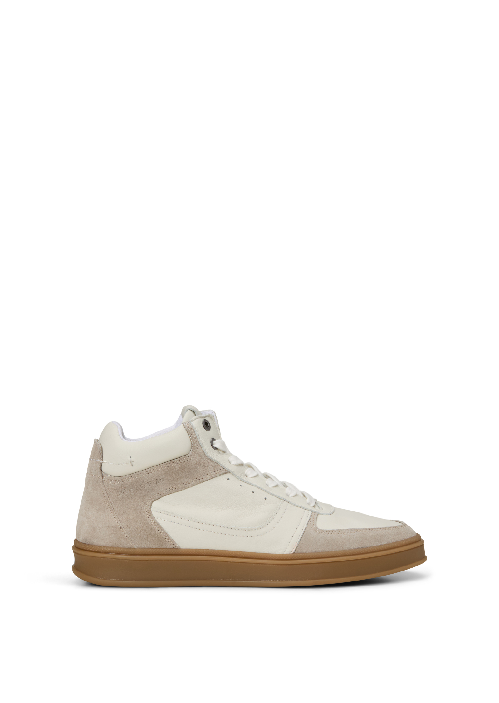 Baskets montantes modèle Enrique en cuir de vachette de haute qualité, MARC O'POLO