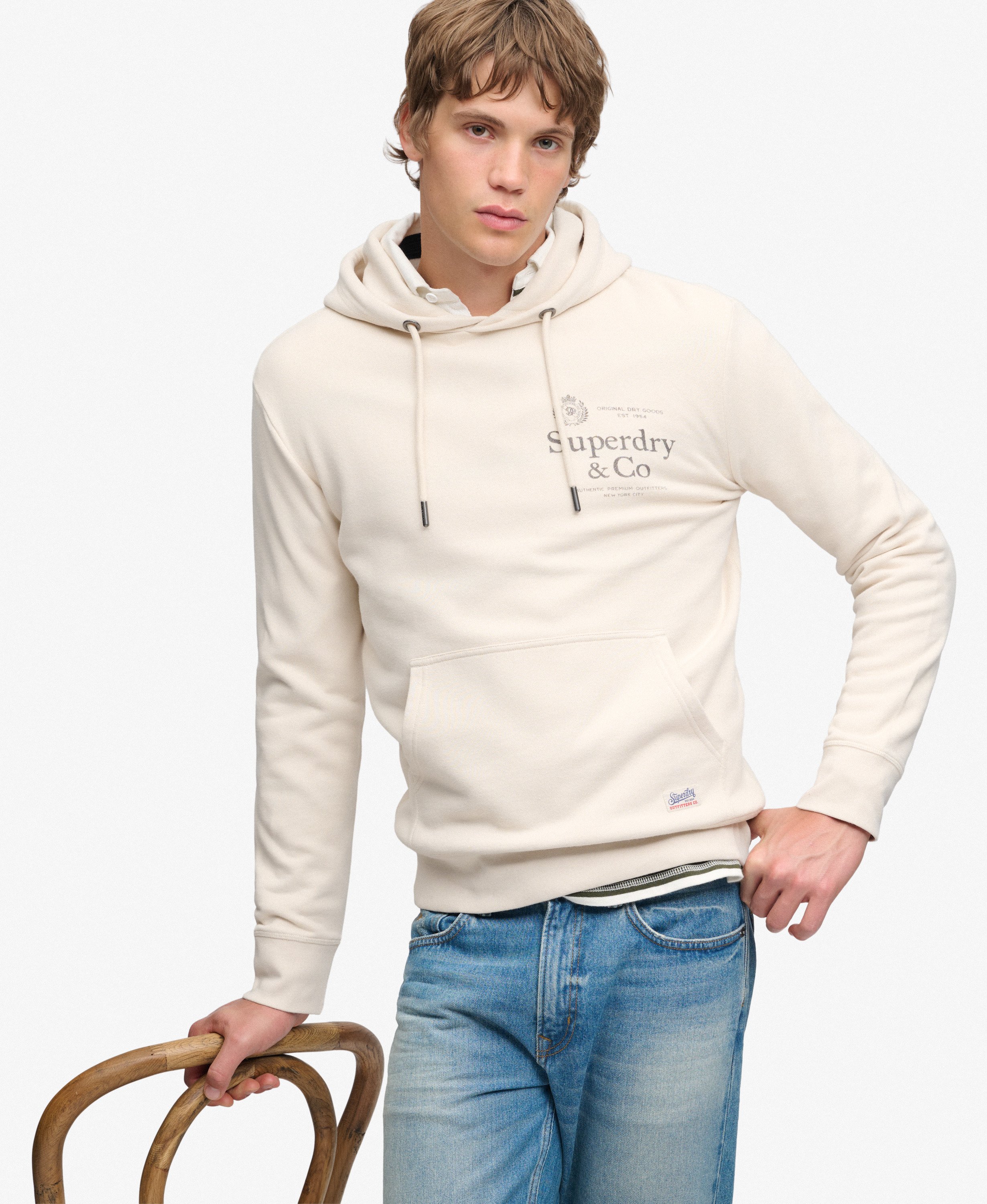 Sweat à capuche 1954 Company Coupe décontractée, SUPERDRY