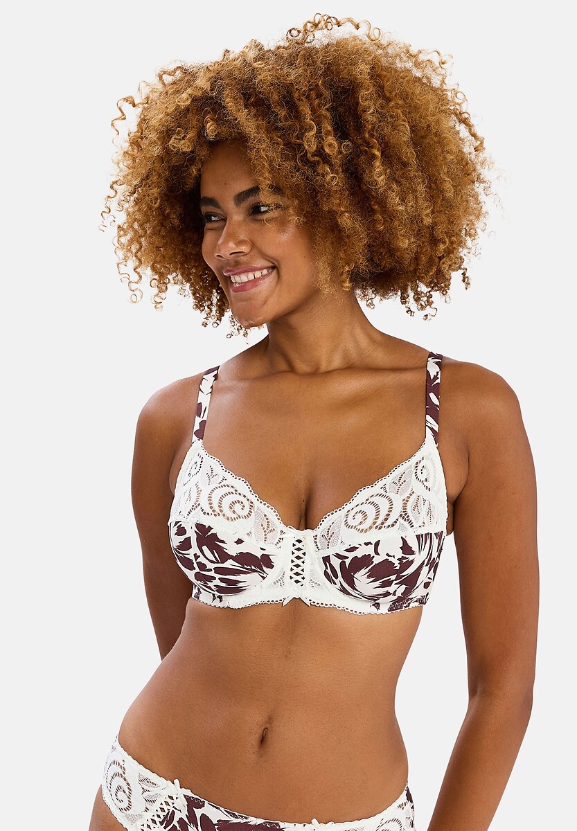 Amelie Print Classic Underwired Bra, SANS COMPLEXE