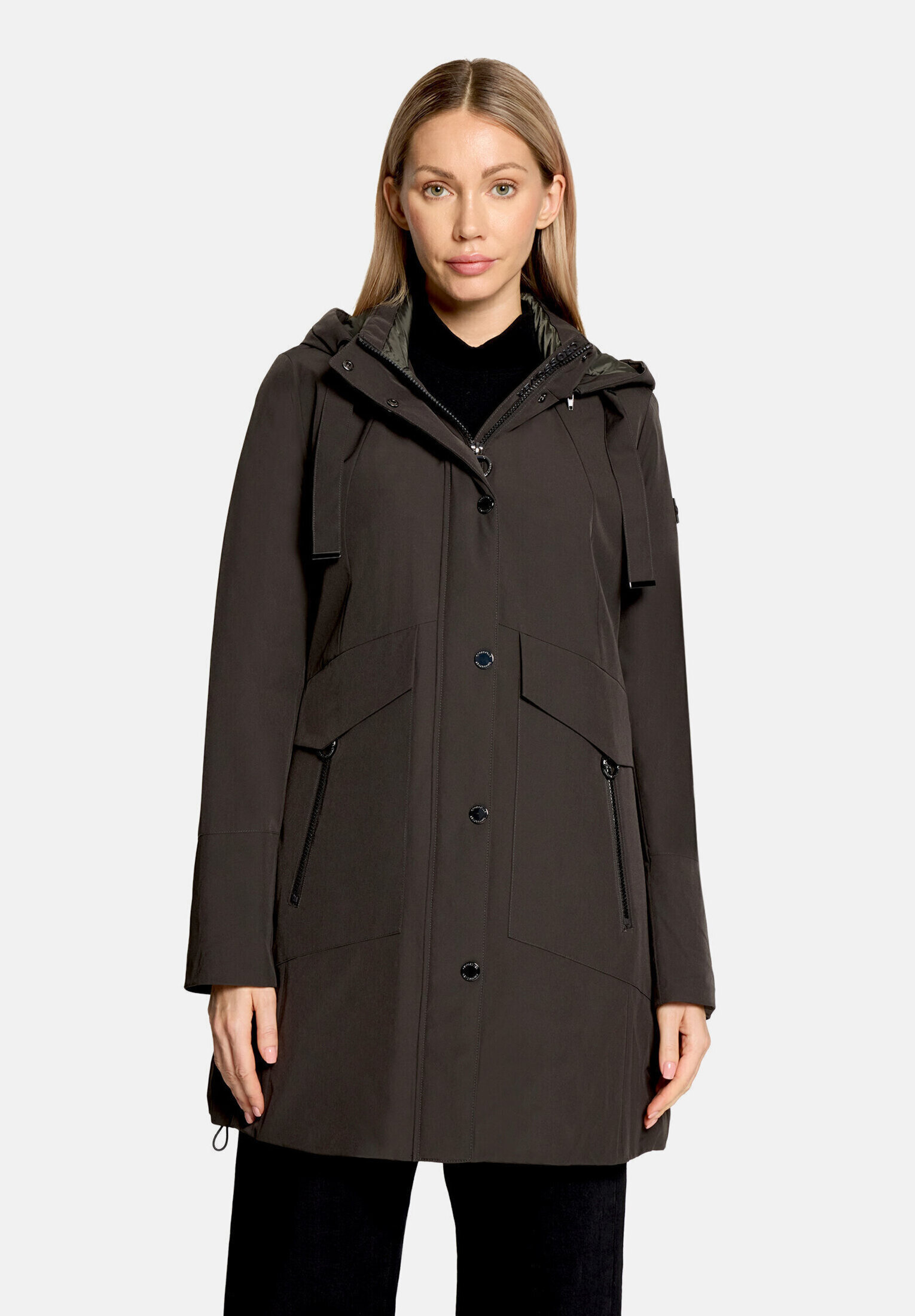 Veste outdoor à capuche amovible, BETTY BARCLAY