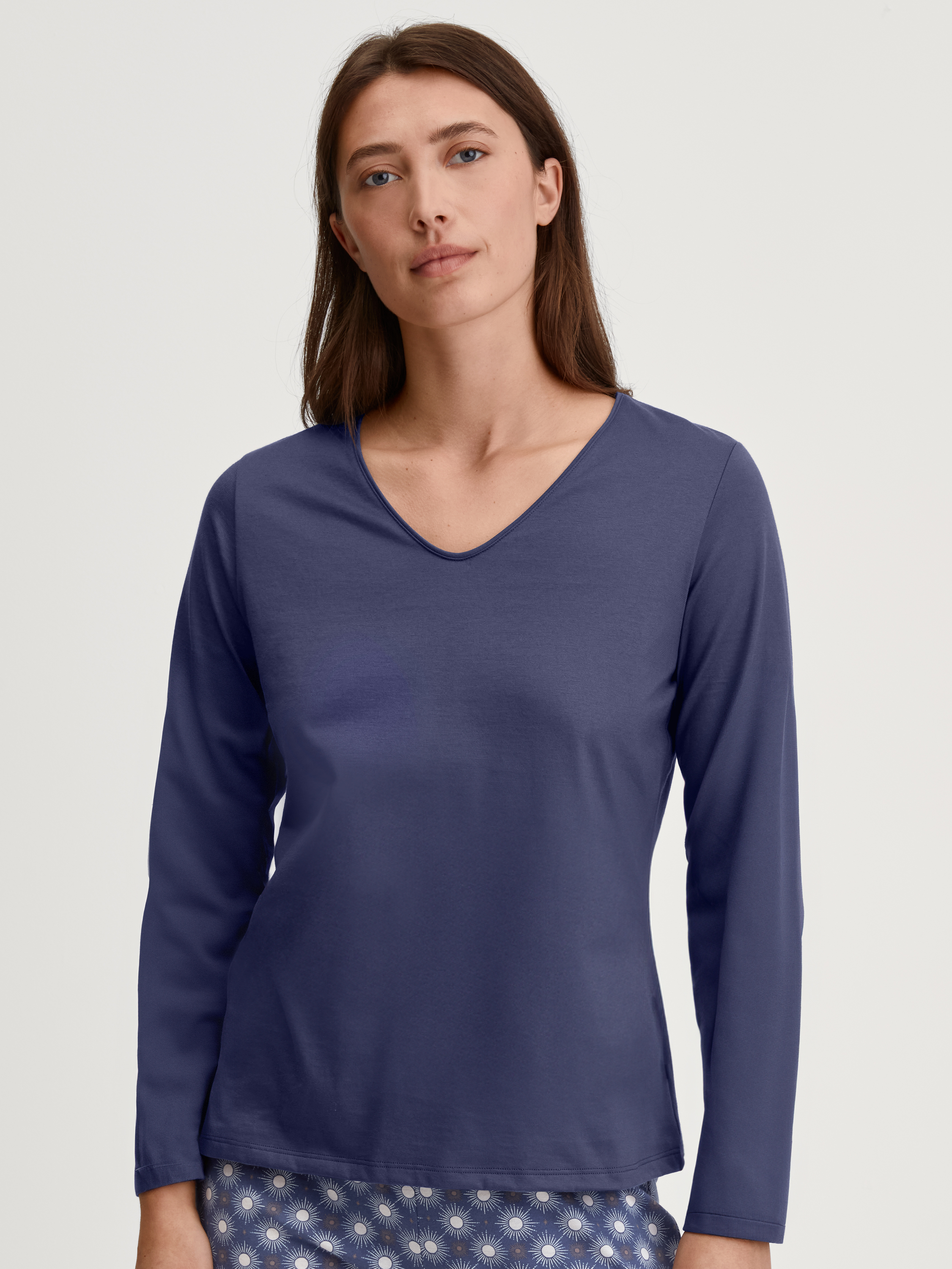 T-shirt à manches longues manches longues Coton FAVOURITES, CALIDA