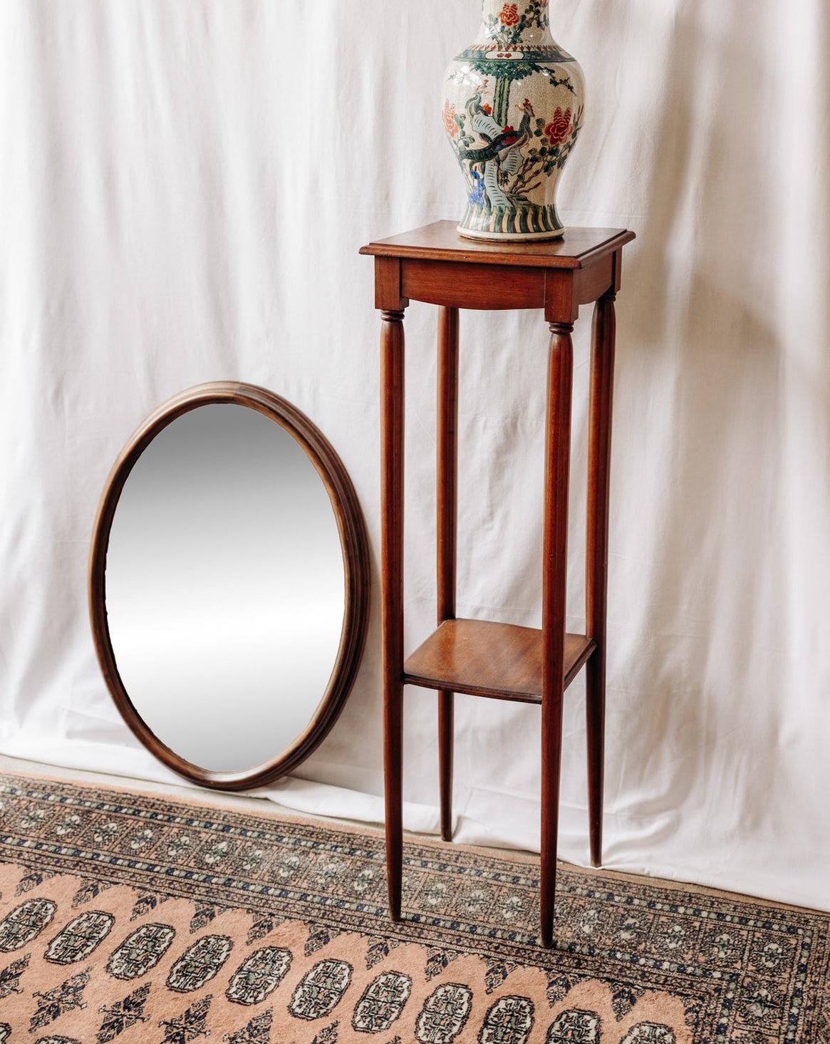 Table sellette en bois Francine N°462 - Bon état, DEBONGOUT