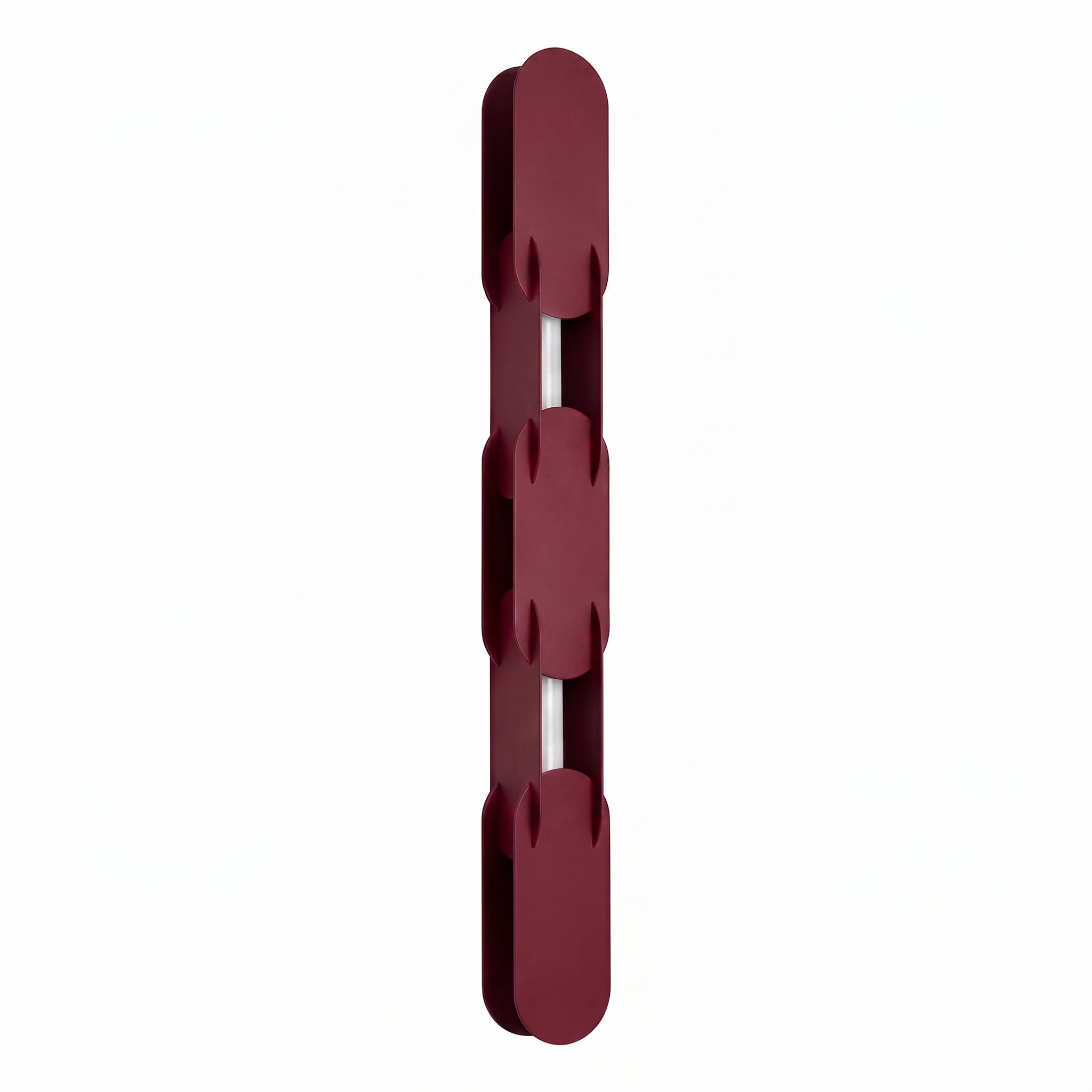 Applique murale Acier Bordeaux LED 1 Chain, EDEN