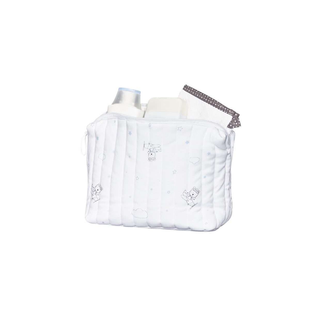 Trousse de toilette en coton Bio, SAUTHON
