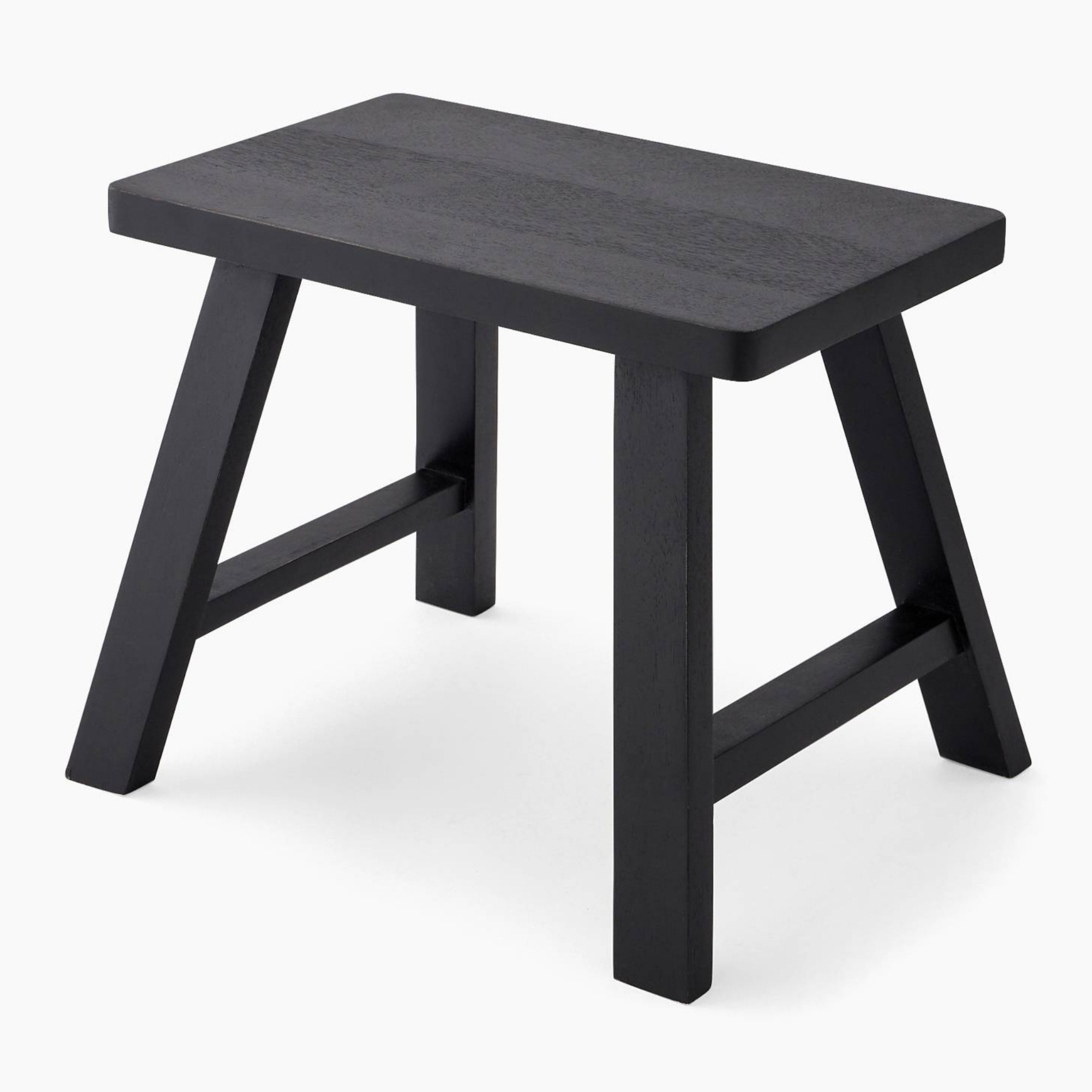 Mini tabouret, 36x29x30cm, en bois de manguier, MONOPRIX