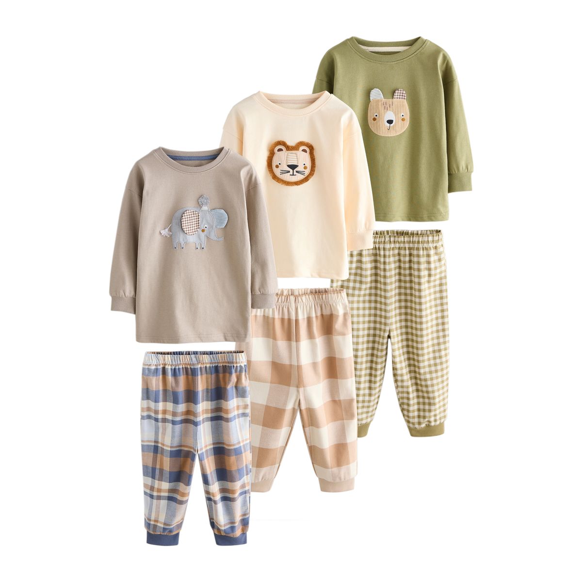 Bas de pyjama tissé à carreaux, lot 3, NEXT