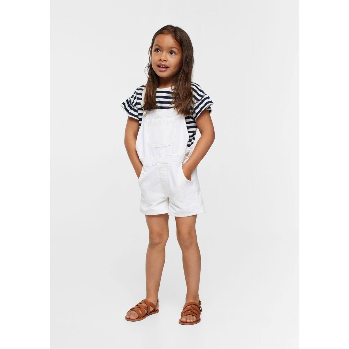 Salopette Jean Bebe Fille La Redoute