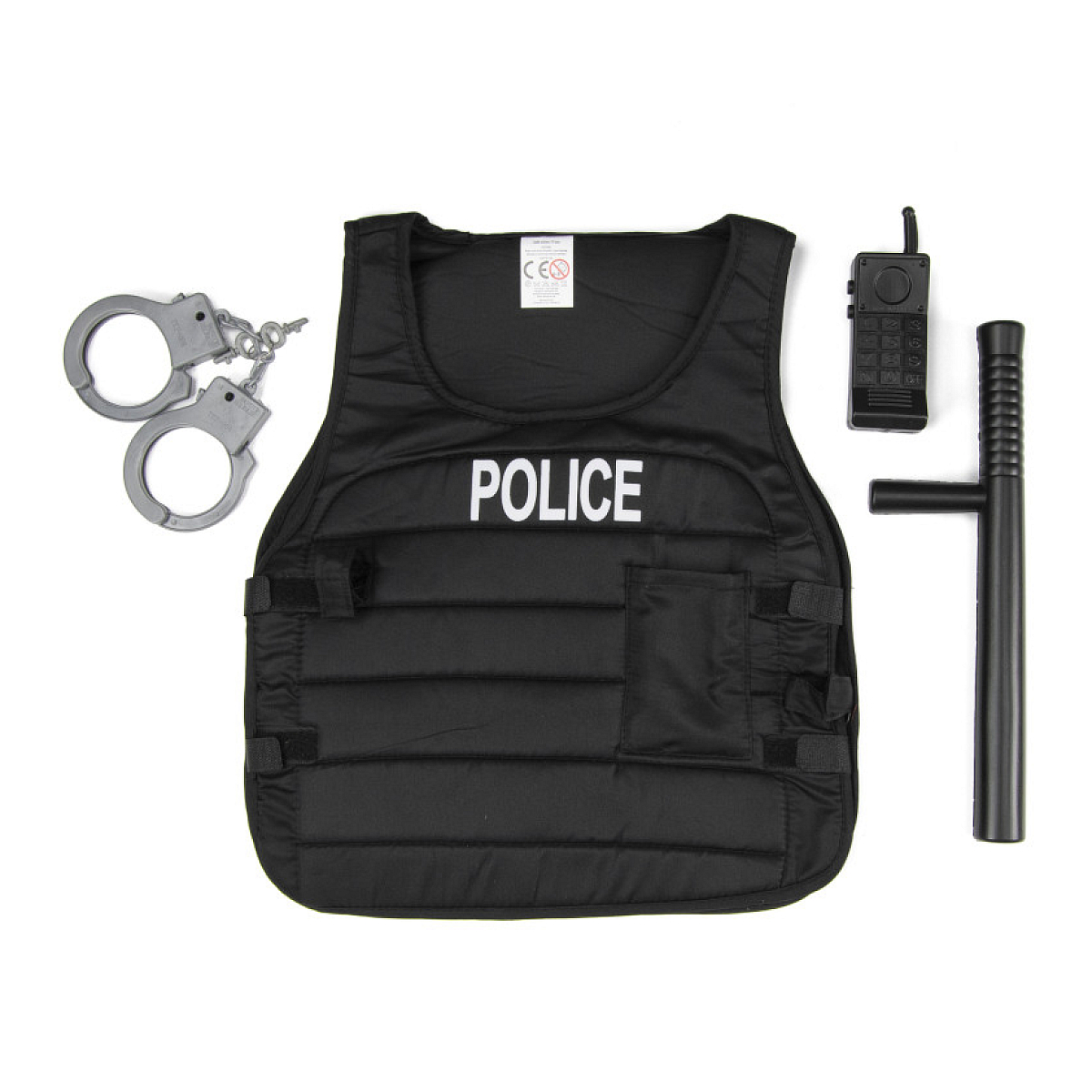 Set Policier 4-6 ans - 4 accessoires, PARTY PRO