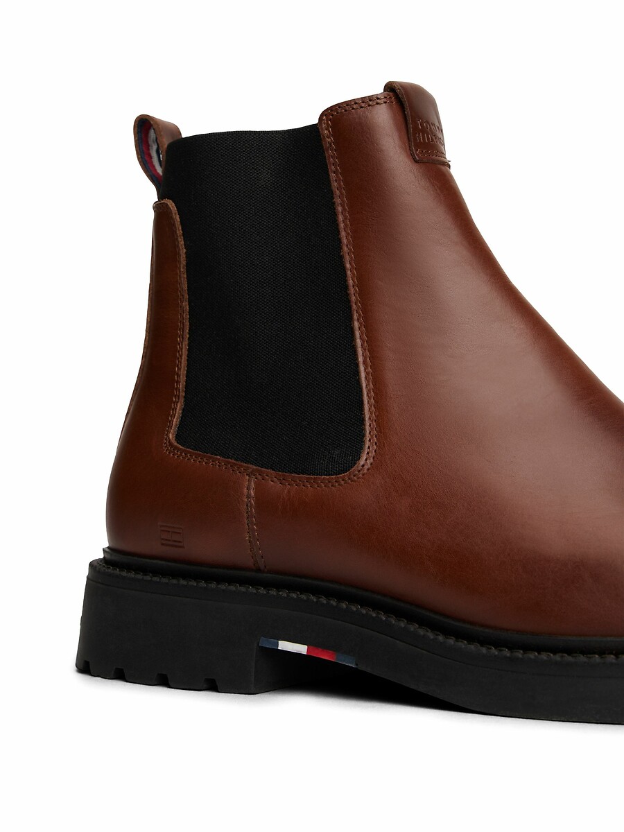 Tommy Hilfiger Botines chelsea de piel — photo 2