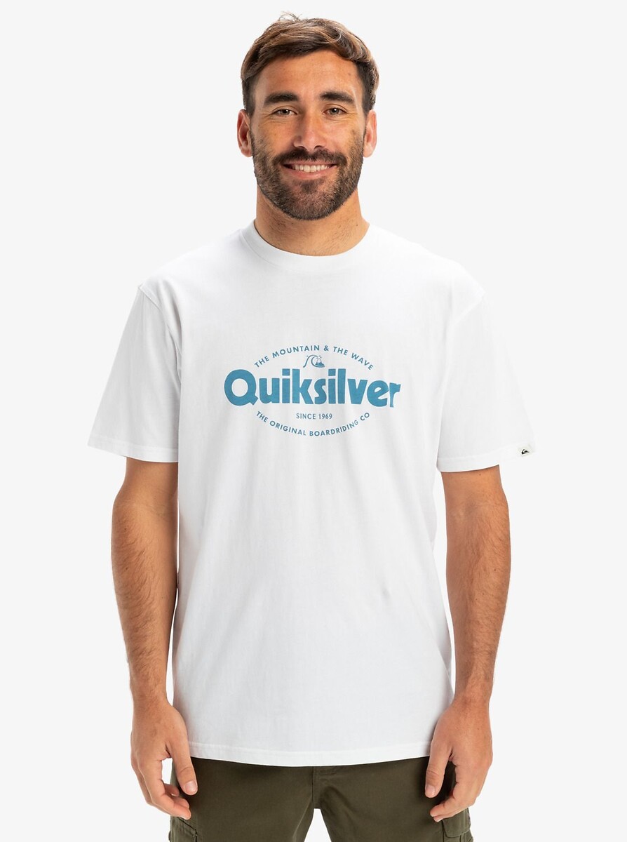 T-shirt manches courtes gros logo, QUIKSILVER
