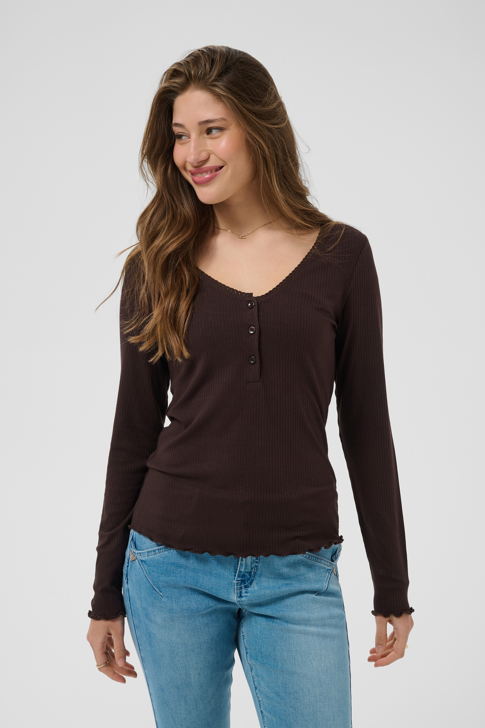 T-shirt à manches longues, CREAM