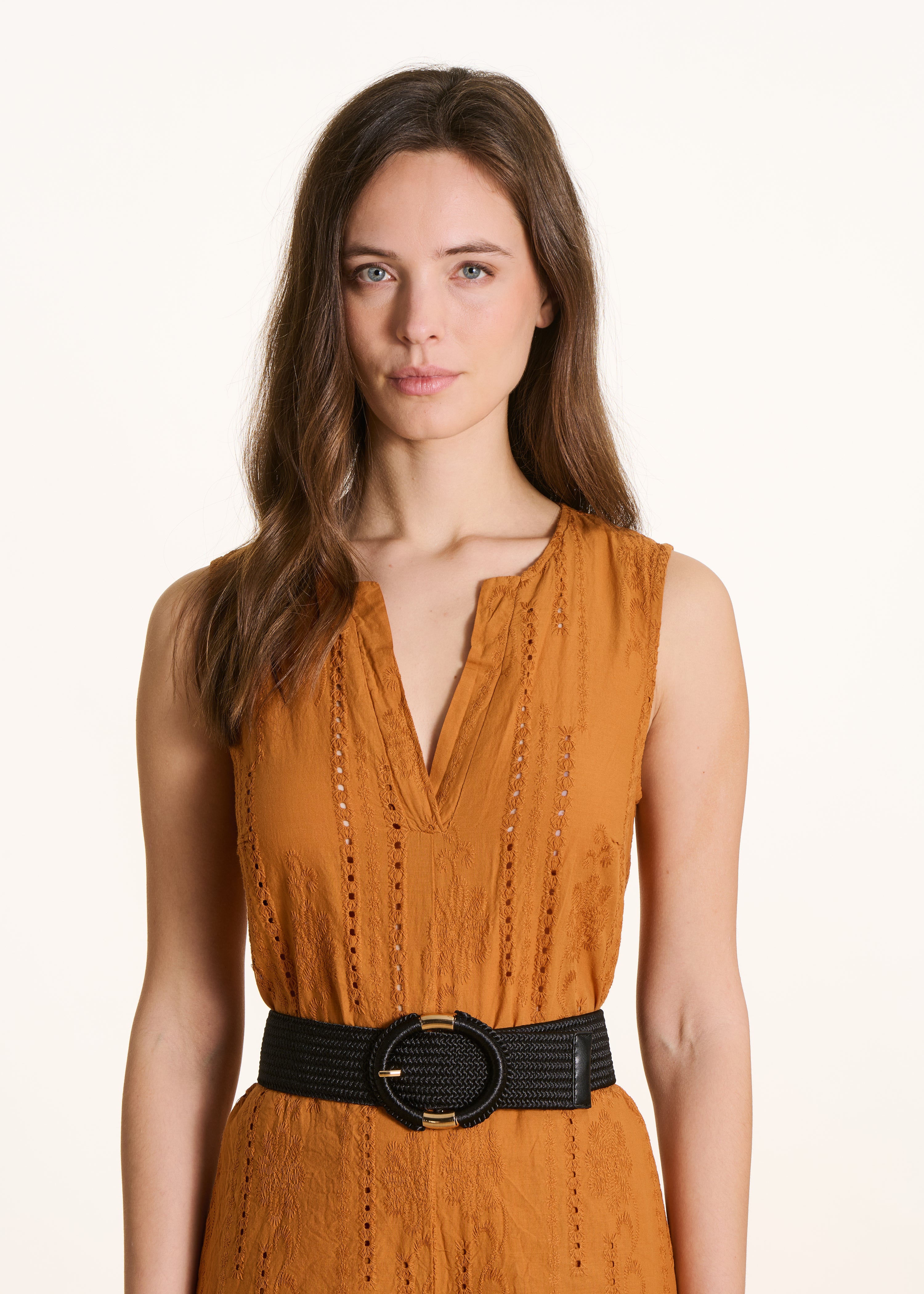 Ceinture large élastiquée boucle ovale, LA FEE MARABOUTEE