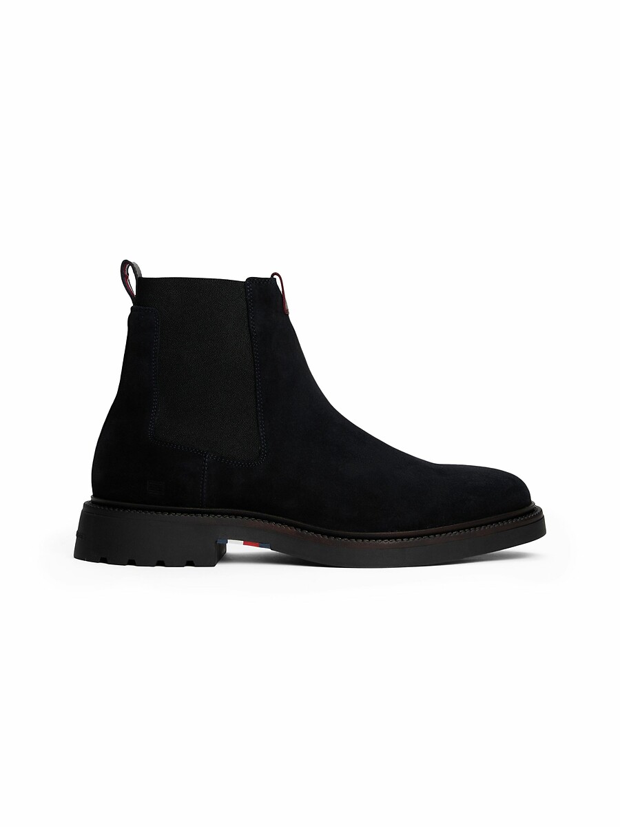 Tommy Hilfiger Botines Chelsea de piel de ante — foto 2