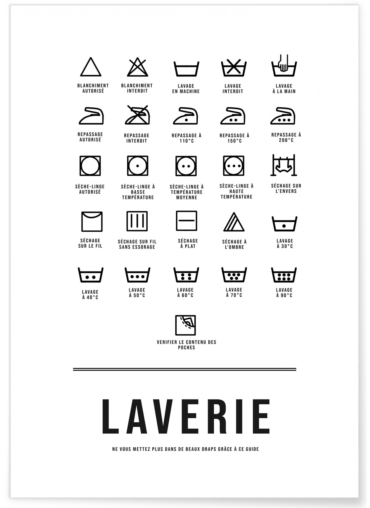 Affiche Laverie, L'AFFICHERIE