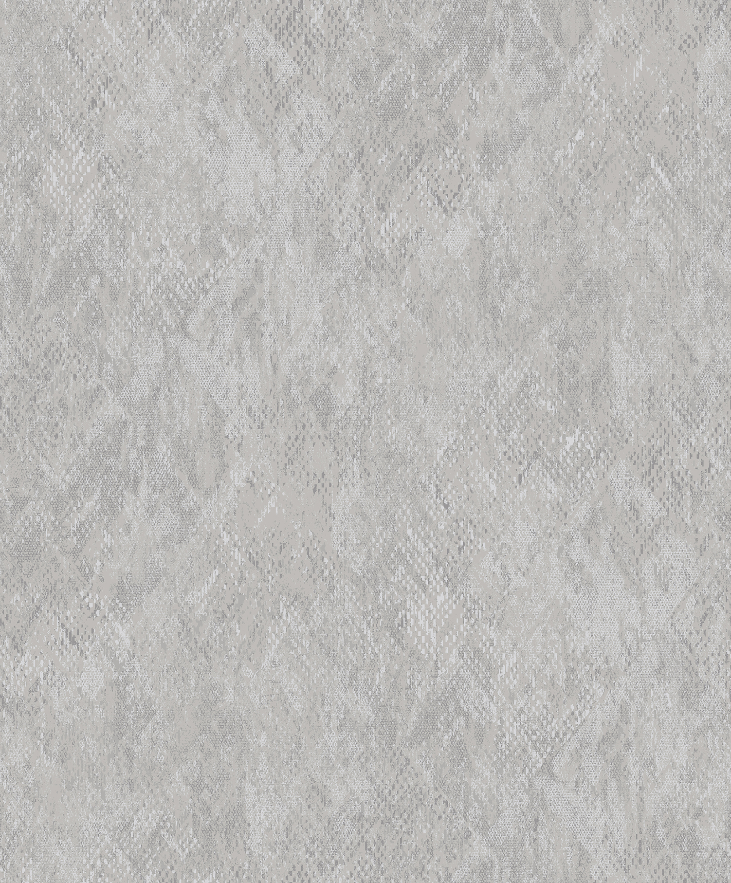 Papier peint effet peau serpent gris argenté, HEXOA