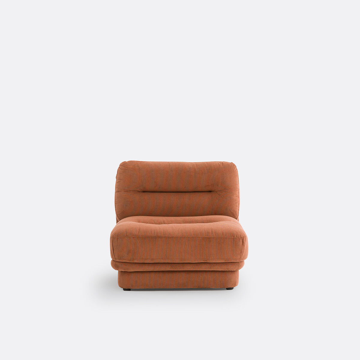 Elément chauffeuse, pour canapé modulable, en velours côtelé, JONAS, LA REDOUTE INTERIEURS