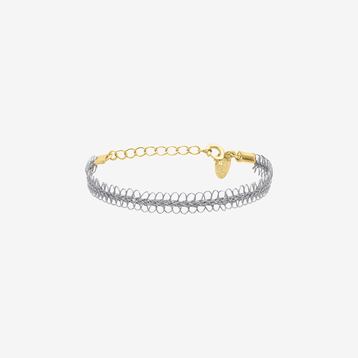 Bracelet doré mini 90's - lace, CAROLINE NAJMAN