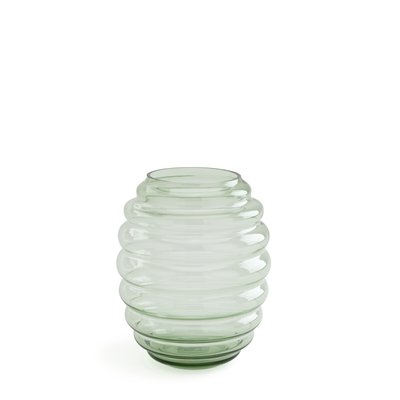 Mukita H25cm Textured Glass Vase LA REDOUTE INTERIEURS