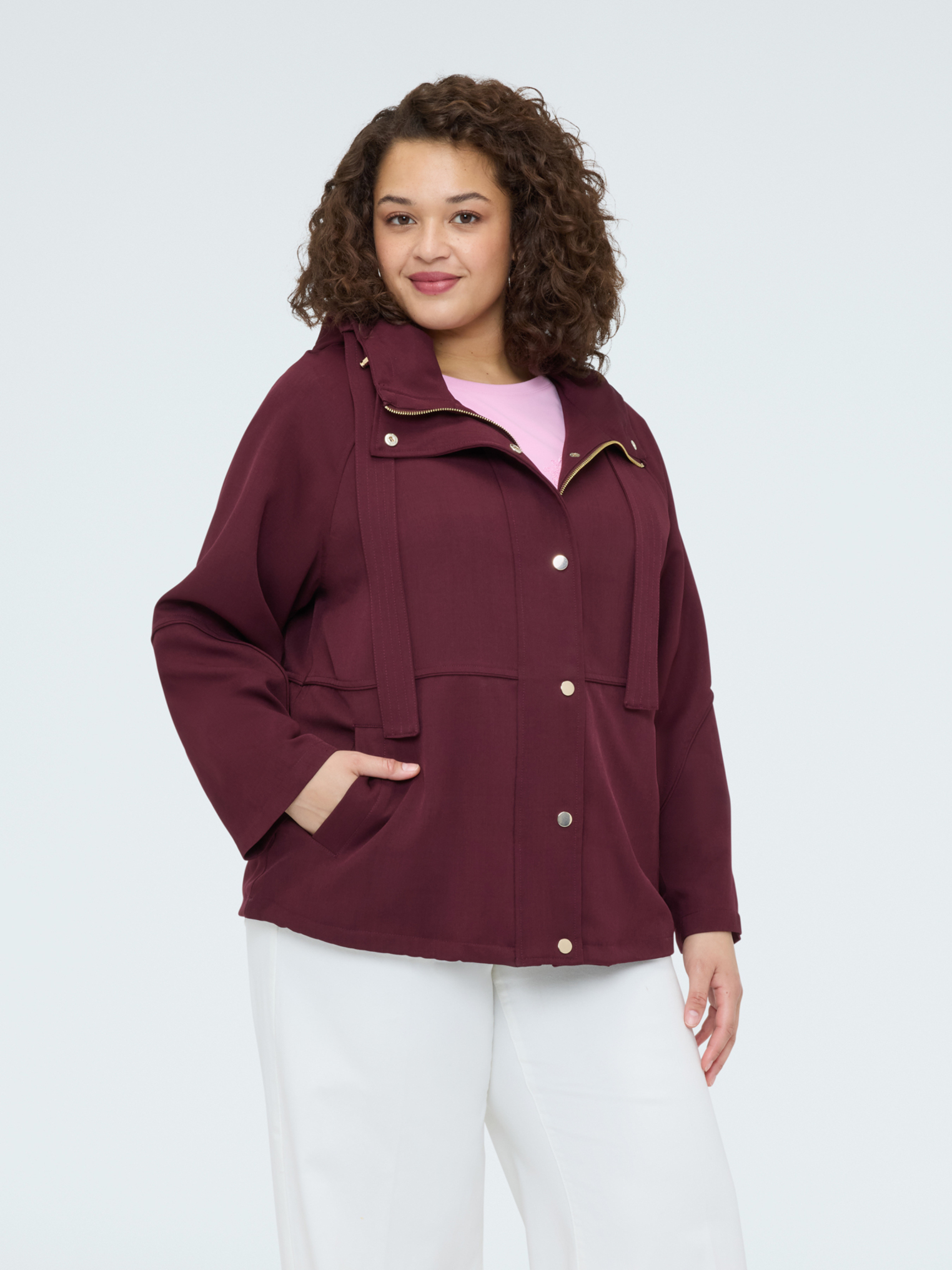 Parka à capuche, FIORELLA RUBINO