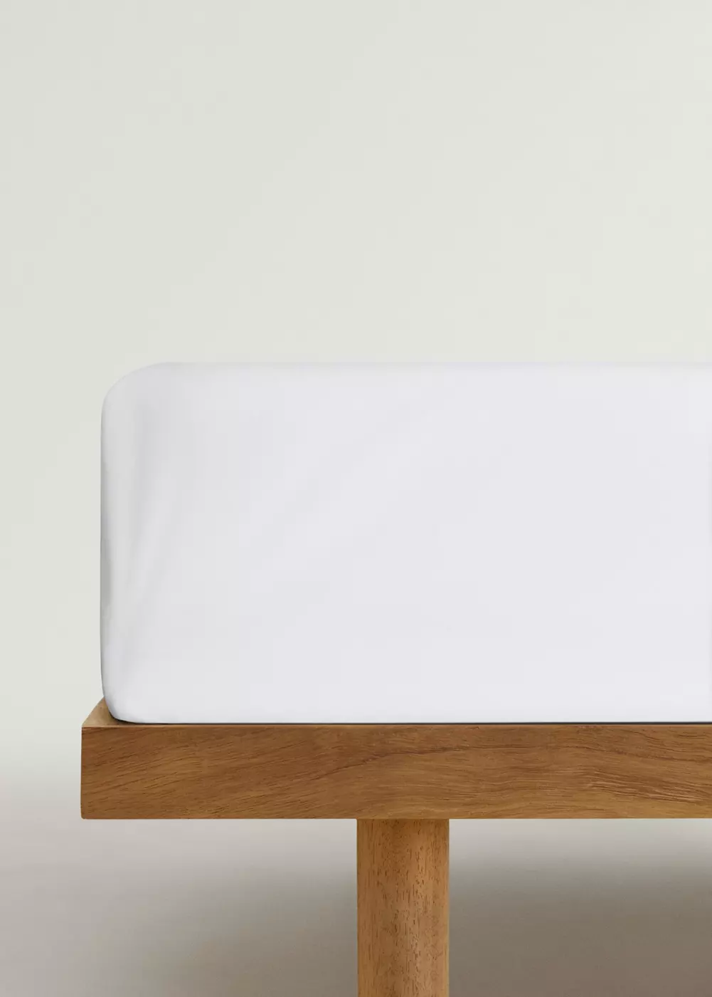 Drap-housse percale de coton lit 200 cm, MANGO HOME
