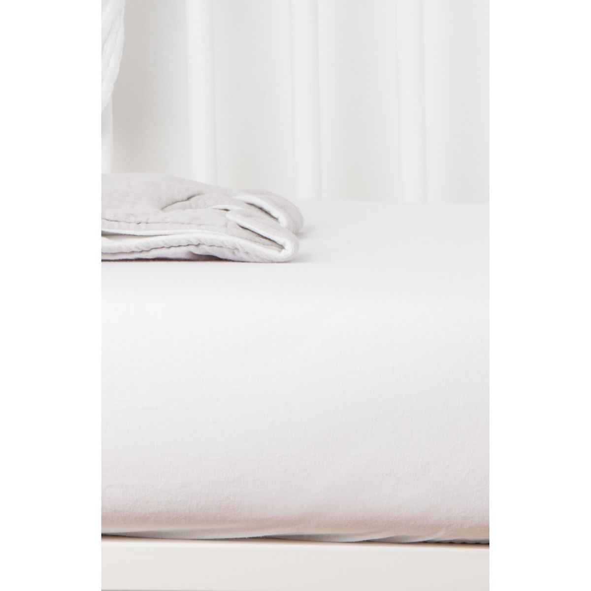 Home Kitchen Sheets Pillowcases Drap Housse Coton Blanc 70x140 Cm Intouchnetworks Com