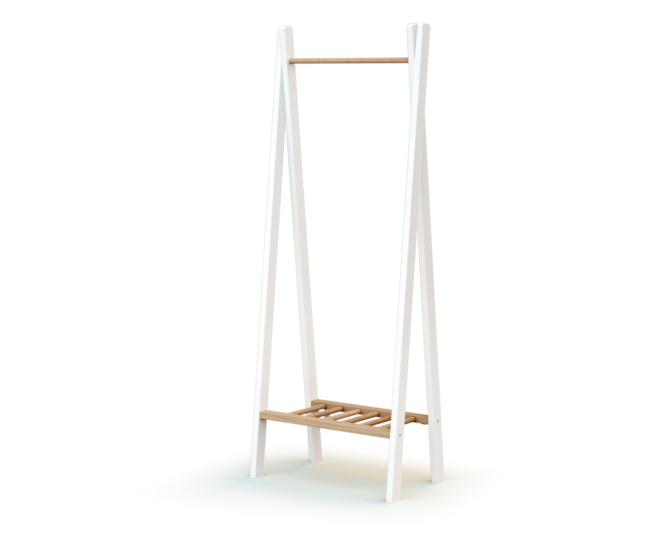 Porte vêtement enfant en bois HOOKI, AT4