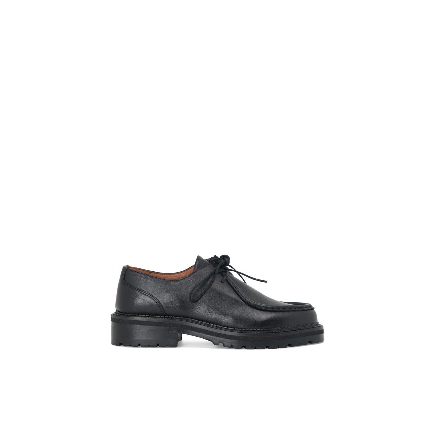 Derby en cuir BERLIN, MELLOW YELLOW