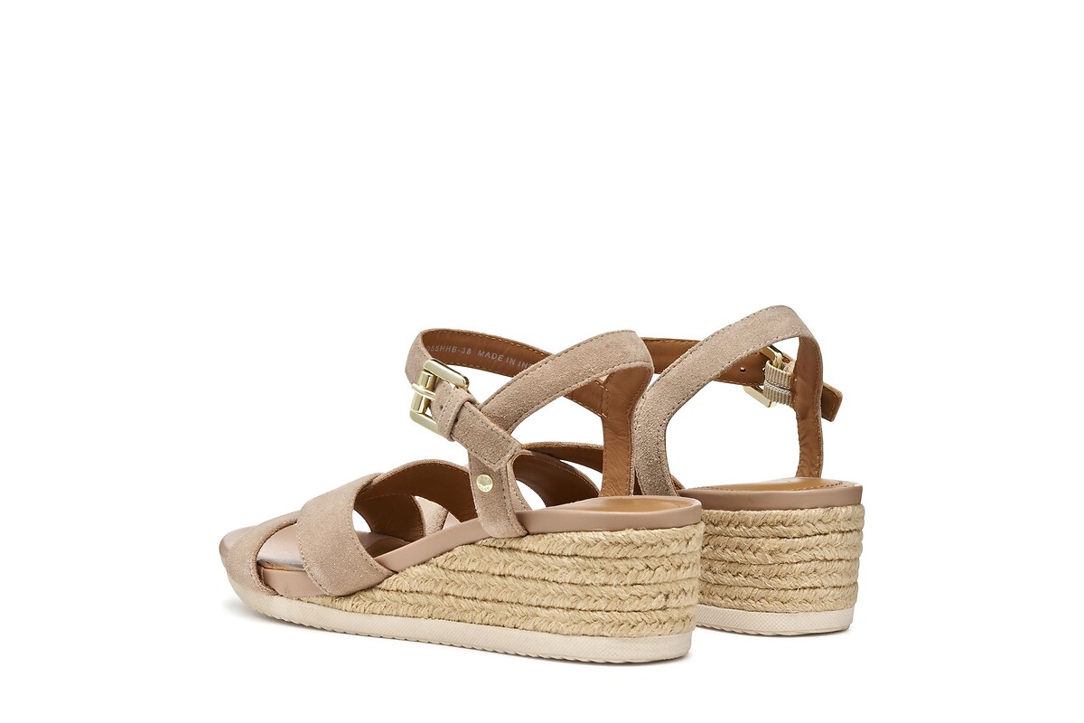GEOX Sandalias de cuña Ischia Corda, piel — photo 5