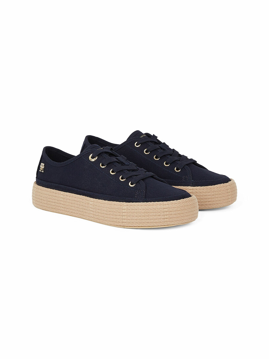 Baskets en coton, TOMMY HILFIGER