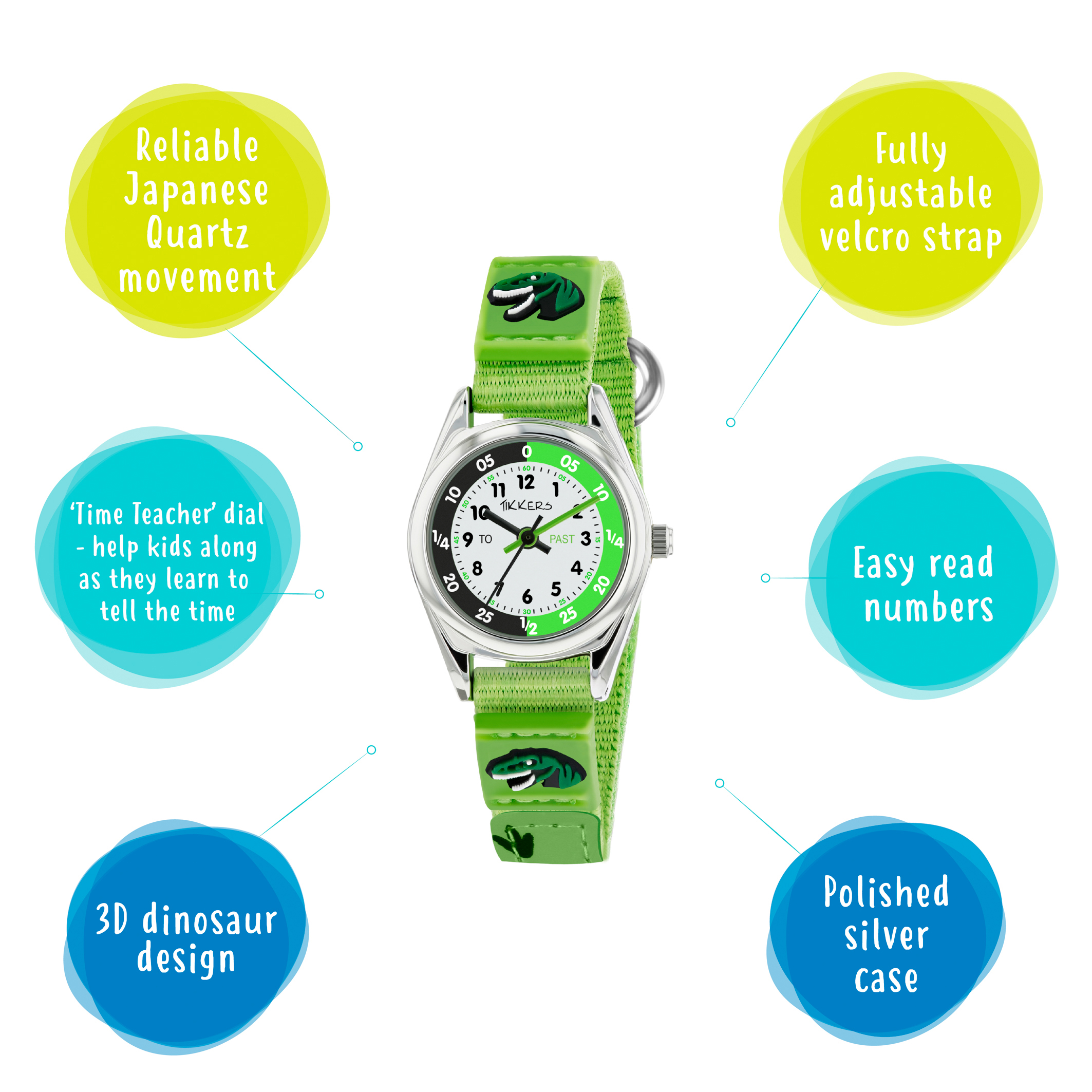 Teenage Boys Girls Cartoon Pattern Quartz Watch Dinosaur - Temu