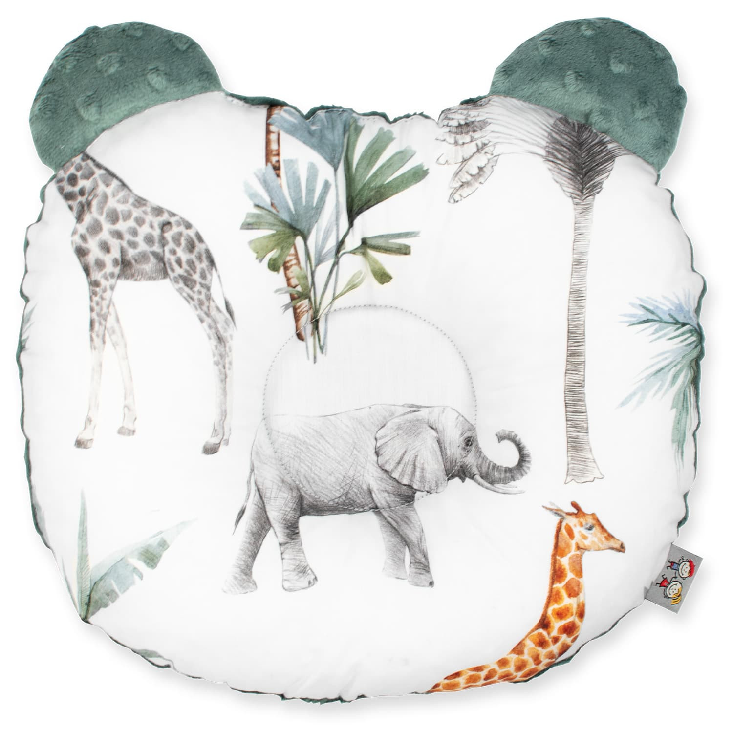 Coussin morphologique anti tête plate SAFARI, SEVIRA KIDS