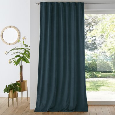 Velvet 100% Cotton Thermal Curtain with Hidden Tabs LA REDOUTE INTERIEURS