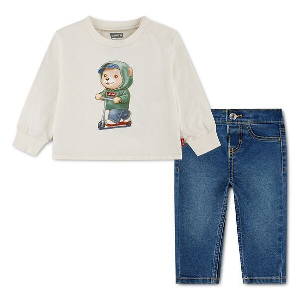 Ensemble T-shirt manches longues et jean, LEVI'S KIDS