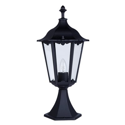Outdoor 55cm Black Traditional Post Lamp SO'HOME