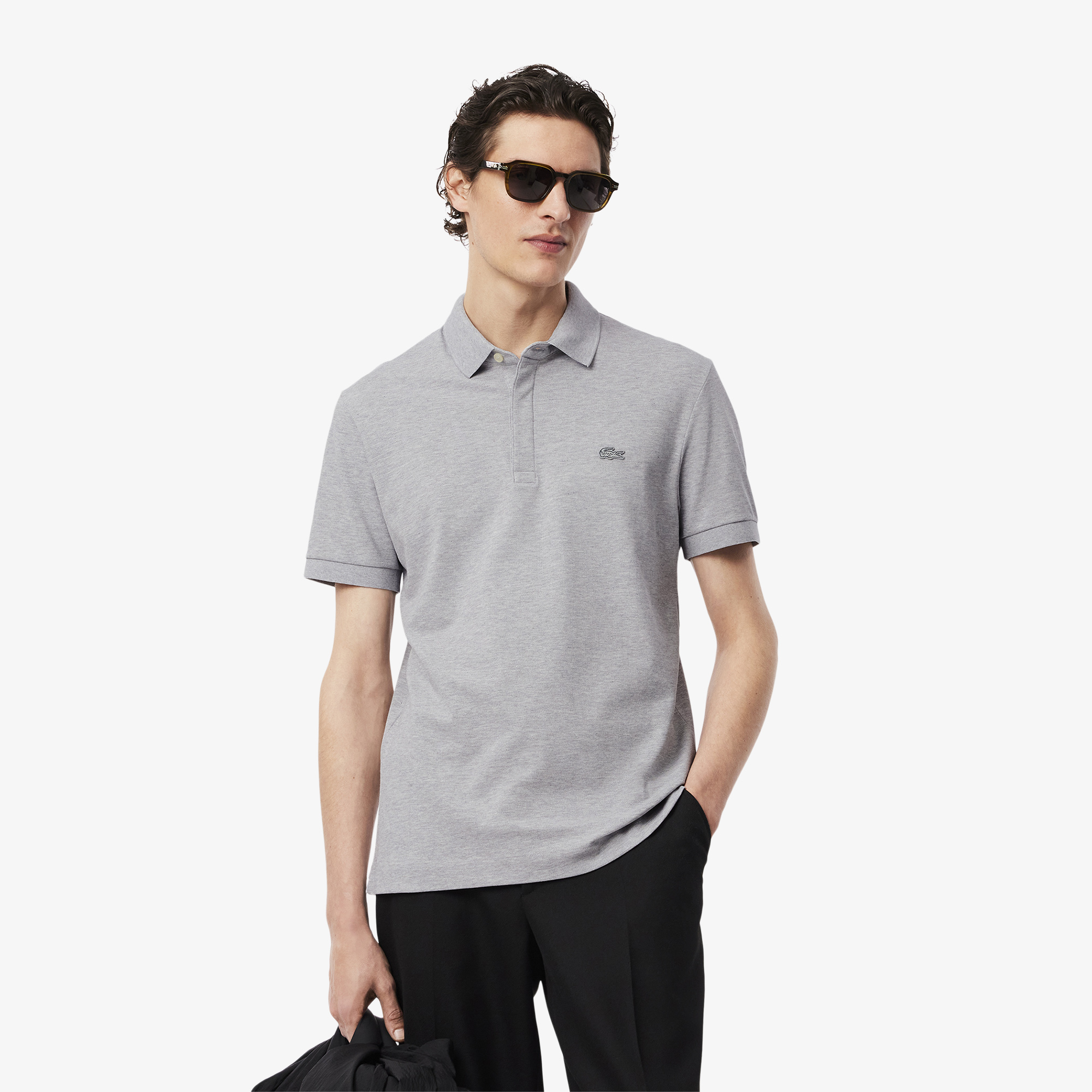 Polo Droit Maille Piquée Stretch Ph5522, LACOSTE