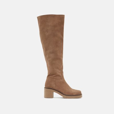 Malenna Suede Knee-High Boots MINELLI