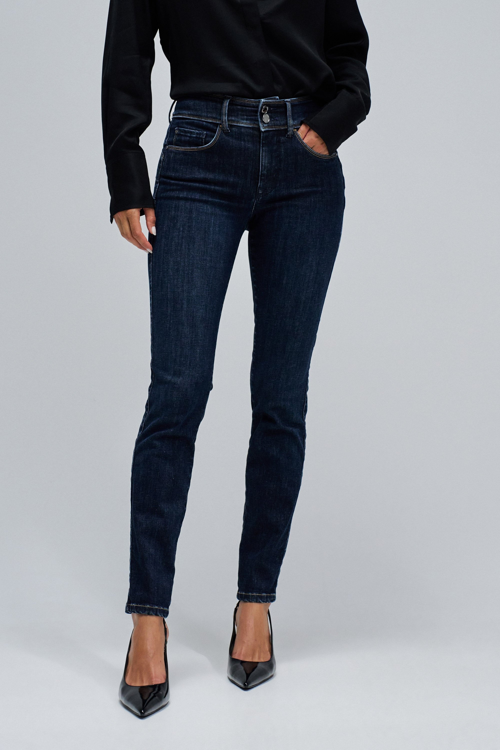JEAN SECRET PUSH IN SKINNY, SALSA JEANS