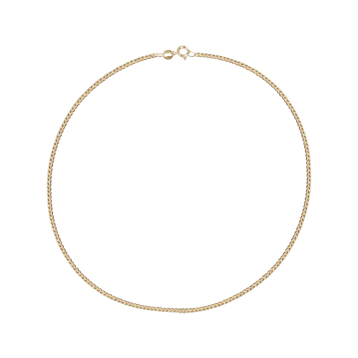 Collier en or jaune 750 CLASSIC, BLUESPIRIT