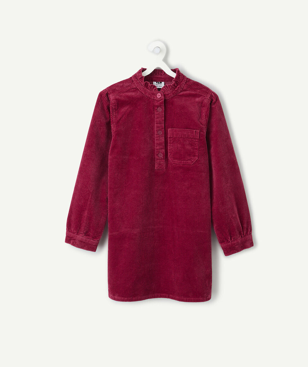Robe manches longues, en velours, TAPE A L'OEIL