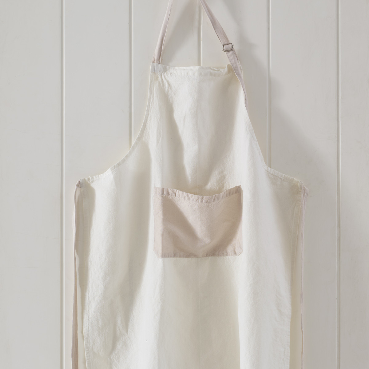Tablier coton/lin SOFT DYED, SENSEI MAISON