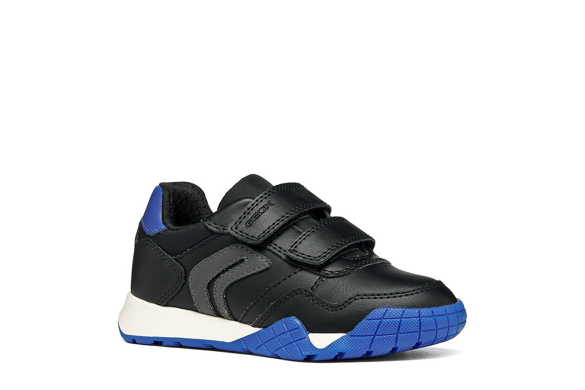 Scarpe da ginnastica traspiranti con velcro RANN-E, GEOX