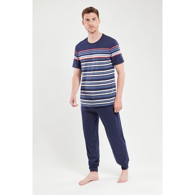 Pyjama jogging rayé en coton ARMOR-LUX