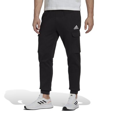 Feel Cozy Trousers with Embroidered Logo in Cotton Mix ADIDAS SPORTSWEAR